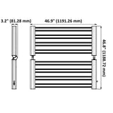 LED Grow Light, 750W, 3000K Full Spectrum, ROI-E720