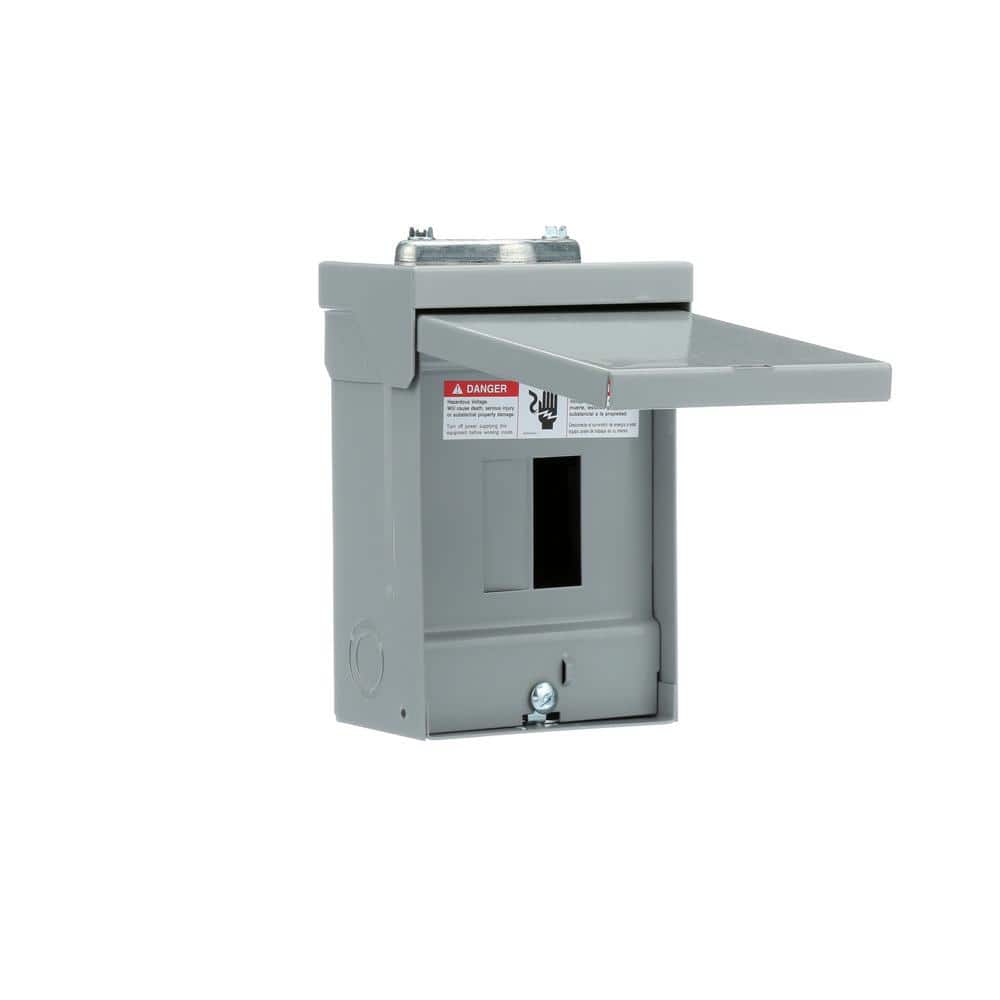 Siemens EQ 60 Amp 2-Space 4-Circuit Outdoor Main Lug Load Center, model W0204ML1060U, alternate product view 4