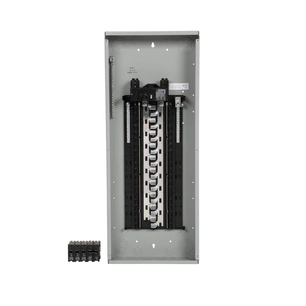Siemens SN Series 200 Amp 40-Space 40-Circuit Main Breaker Plug-On Neutral Load Center Value Pack, model SN4040B1200P1, alternate product view 2