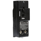 Siemens 200 Amp 2-Pole 10kA Type QN Reverse Handle Main Breaker, model QN2200R, product label detail, image 6