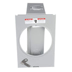 Siemens 135 Amp 4 Jaw Ringless Overhead/Underground Fed Meter Socket, model UAT111-0G, product label detail, image 6