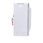 Siemens Heavy Duty 100 Amp 600-Volt 3-Pole Outdoor Non-Fusible Safety Switch, model HNF363R, alternate product view 3