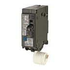 Siemens 1-Pole Combination AFCI Circuit Breaker, model QA120AFCP, product label detail, image 13