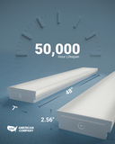 Sunco’s LED prisma wraparounds replace outdated HID fixtures or fluorescent tubes to provide higher energy efficiency