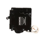 Siemens 1-Pole Dual Function AFCI/GFCI Circuit Breaker, model Q120DFP, product label detail, image 8