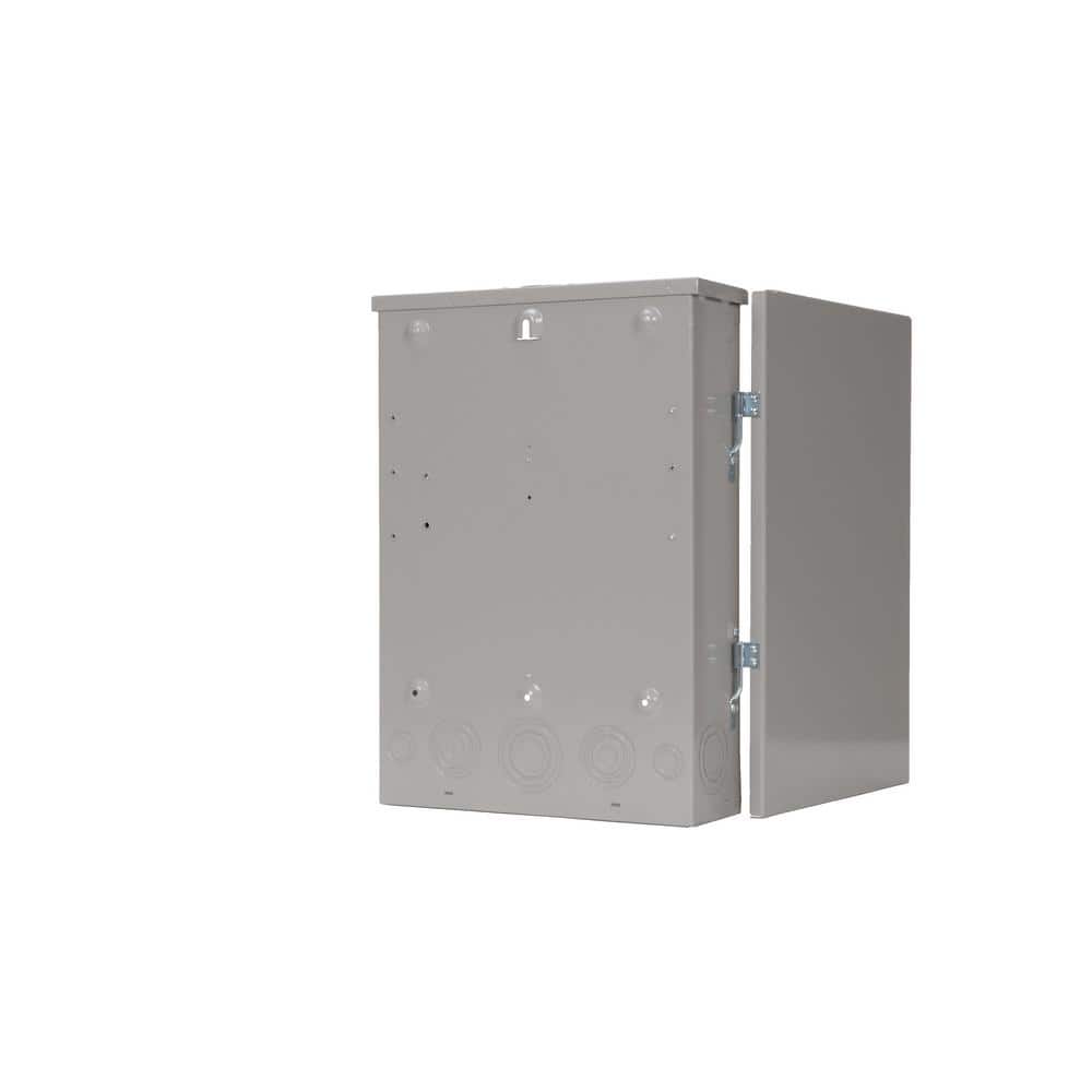 Siemens SN Series 100 Amp 12-Space 24-Circuit Outdoor Main Breaker Plug-On Neutral Load Center, model SNW1224B1100, alternate product view 4
