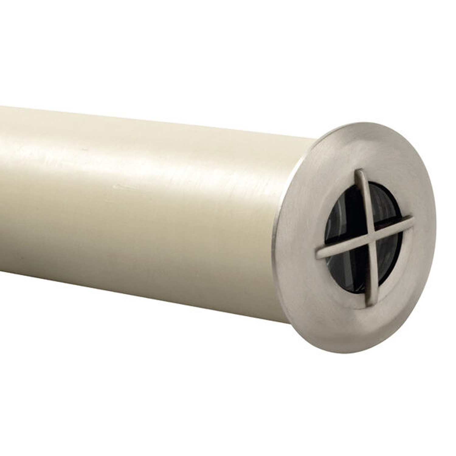 Silver plated cross-guard cylindrical-sleeve well light