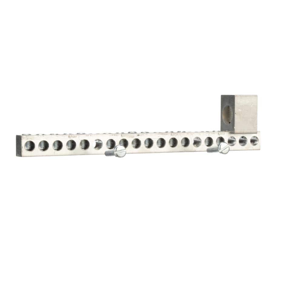 Siemens Ground Bar Kit with 14 Terminal Positions and a Ground Lug, model ECGB142, alternate product view 3