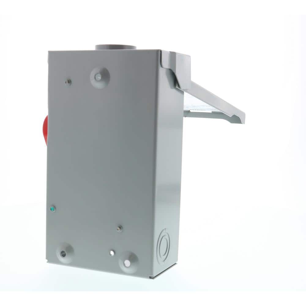 Siemens General Duty 30 Amp 2-Pole 3-Wire 240-Volt Fusible Outdoor Safety Switch, model GF221NRAU, alternate product view 6