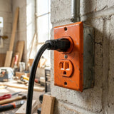 Enerlites Industrial Grade Isolated Ground Heavy Duty 15A Duplex Receptacle, 5-15R