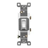 Enerlites Residential Grade 15A Lighted Toggle Switch, Single Pole