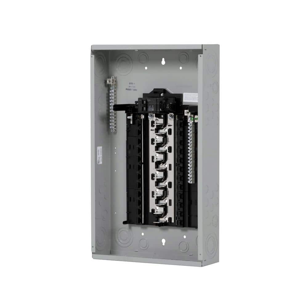 Siemens SN Series 125 Amp 24-Space 24-Circuit Indoor Main Breaker Plug-On Neutral Load Center, model SN2424B1125, product view
