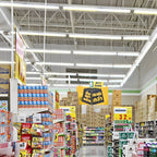Ideal for offices, warehouses, retail areas, and other commercial facilities, this strip LED linear fixture boasts adjustable wattage options and color temperature switch that lets you adjust light output to match your needs.