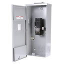 Siemens 200 Amp 2-Space 2-Circuit Main Breaker Outdoor Load Center, model W0202MB1200CU, alternate product view 2