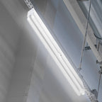 8ft T8 LED Ready Strip Light Fixture, 4-Lamp, Non-Shunted, Single/Double Ended