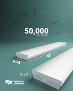 Sunco’s LED prisma wraparounds replace outdated HID fixtures or fluorescent tubes to provide higher energy efficiency.