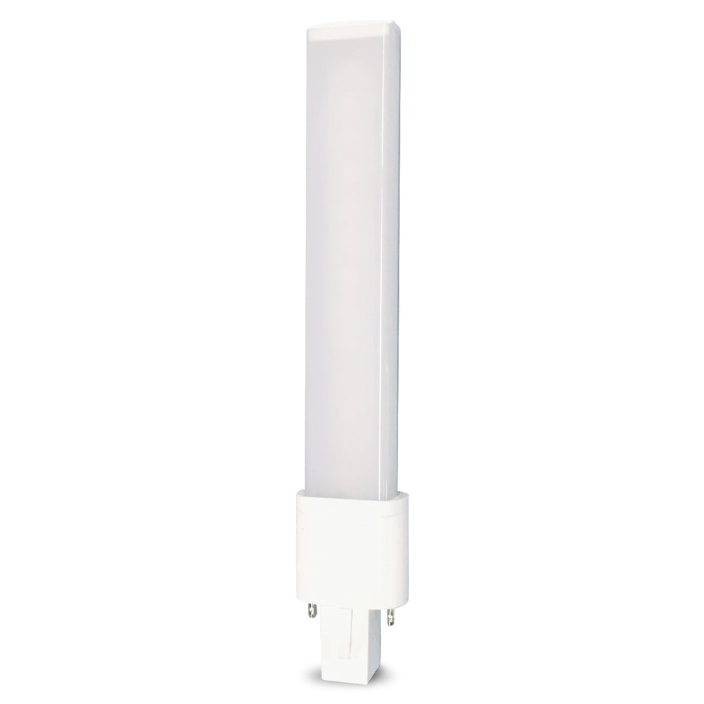 LED PL Retrofit Lamp, G23 2 Pin, 450 Lumens