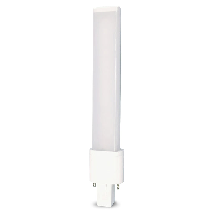 LED PL Retrofit Lamp, G23 2 Pin, 450 Lumens