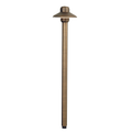 brass Umbrella Path Light in Antique Bronze finish