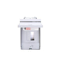 Siemens EQ 60 Amp 2-Space 4-Circuit Outdoor Main Lug Load Center, model W0204ML1060U, product view