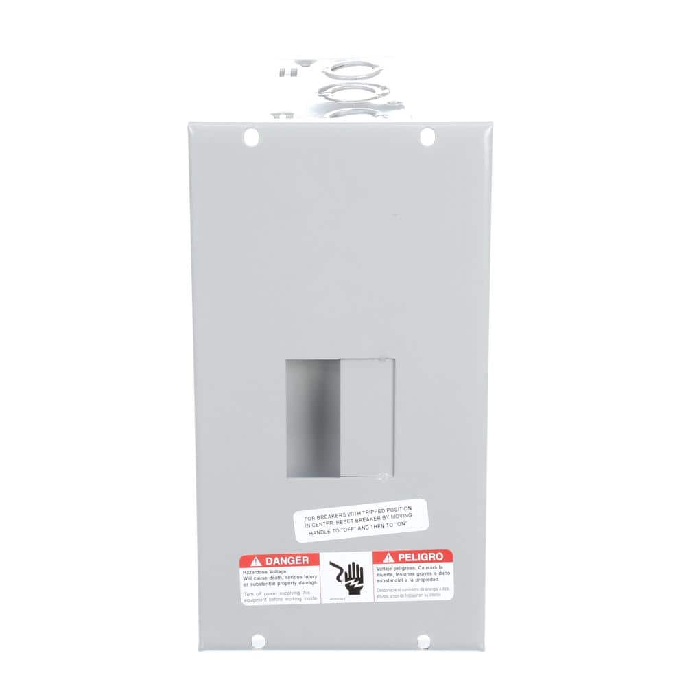 Siemens EQ 60 Amp 2-Space 4-Circuit Main Lug Surface Mount Load Center, model E0204ML1060SU, product label detail, image 6