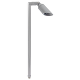 Slotted Stem Path Light in Silver Plated, alternate product view