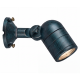 Verde Green lensed adjustable bullet downlight with round canopy