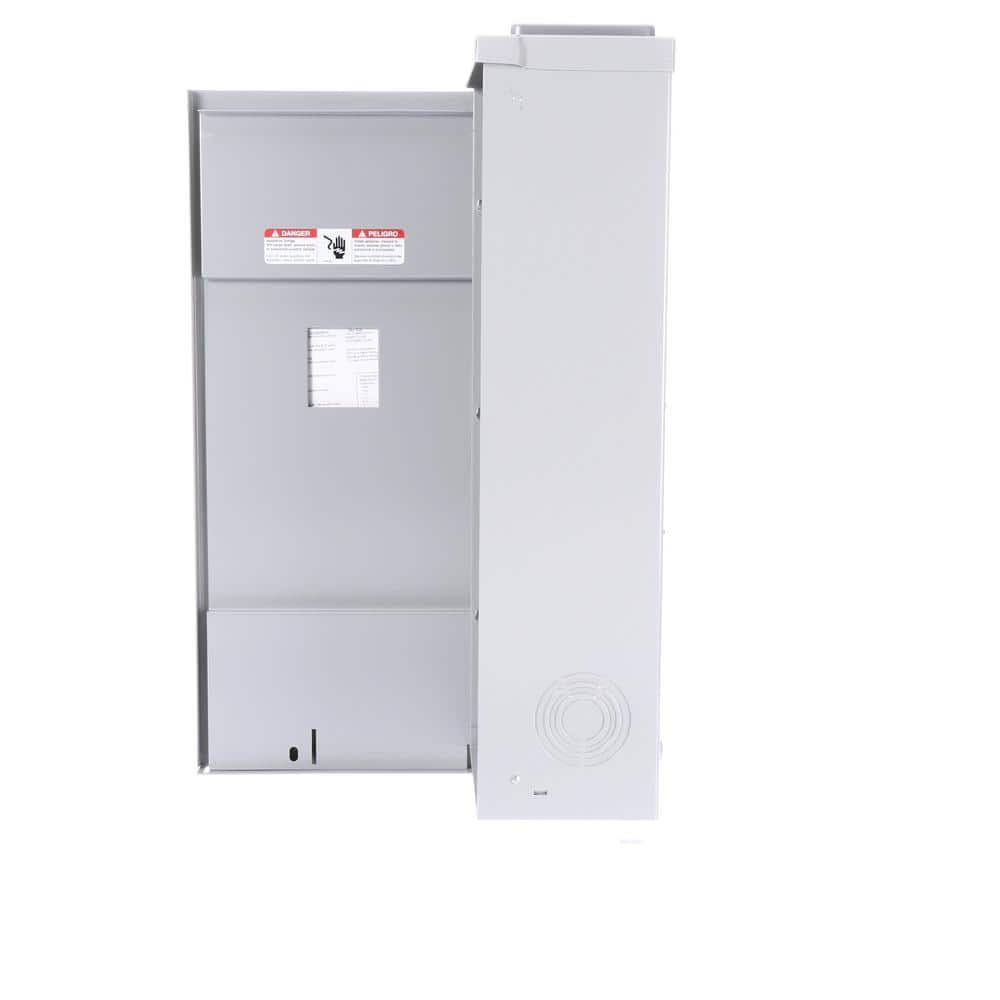 Siemens 200 Amp 2-Space 2-Circuit Main Breaker Outdoor Load Center, model W0202MB1200CU, alternate product view 3
