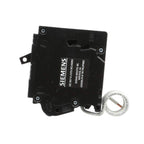 Siemens QPF2 1-Pole GFCI Circuit Breaker, model QF120AP, product label detail, image 9