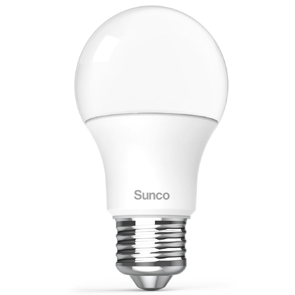 Sunco's A19 bulb features instant start-up with no warming up, buzzing, or flickering. 