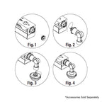 Accessories for dimmable led strip light or led under cabinet lighting