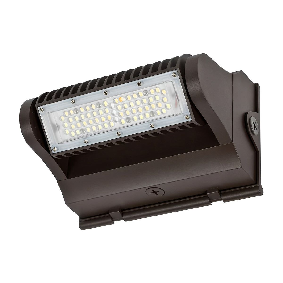 Image of LED Wall Pack Light 40W Rotatable Adjustable 5000K 5500LM, IP65 Waterproof, UL and DLC Listed, Outdoor Area Wall Pack LED Light Fixture
