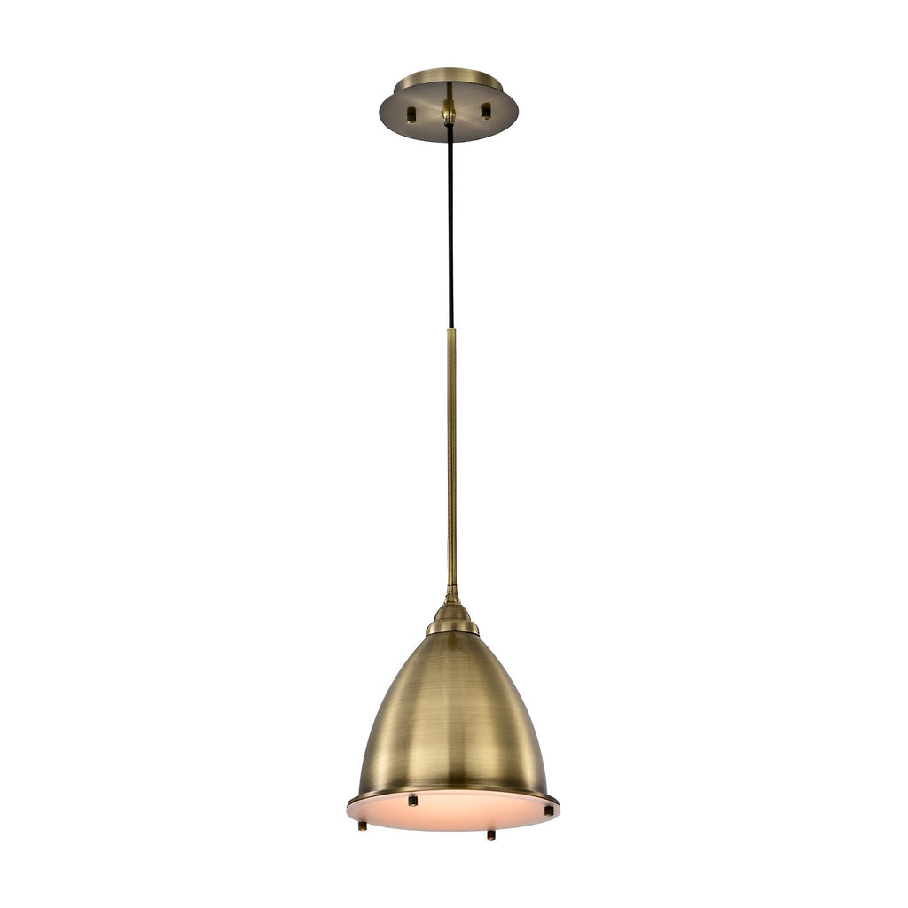 Hanging Pendant Light Fixture - 9W - 800 Lumens - Dimmable - Antique Bronze Finish