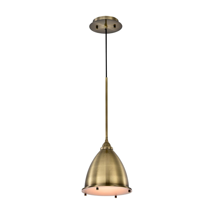 Hanging Pendant Light Fixture - 9W - 800 Lumens - Dimmable - Antique Bronze Finish