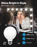 Emit radiance throughout your space with 1000 lumens of light.