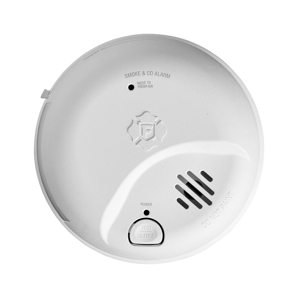 First Alert BRK SMICO100-AC Interconnect Hardwire Smoke and Carbon Monoxide Alarm