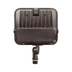 LED Flood Light, Knuckle Mount, Dark Bronze, 65W/54W/41W/27W, Dusk to Dawn Photocell, Selectable Wattage & CCT, 9400 Lumens