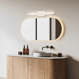 LED Satin Nickel Vanity Light, 24.8" Wide, Selectable CCT, FL5524D-A Series