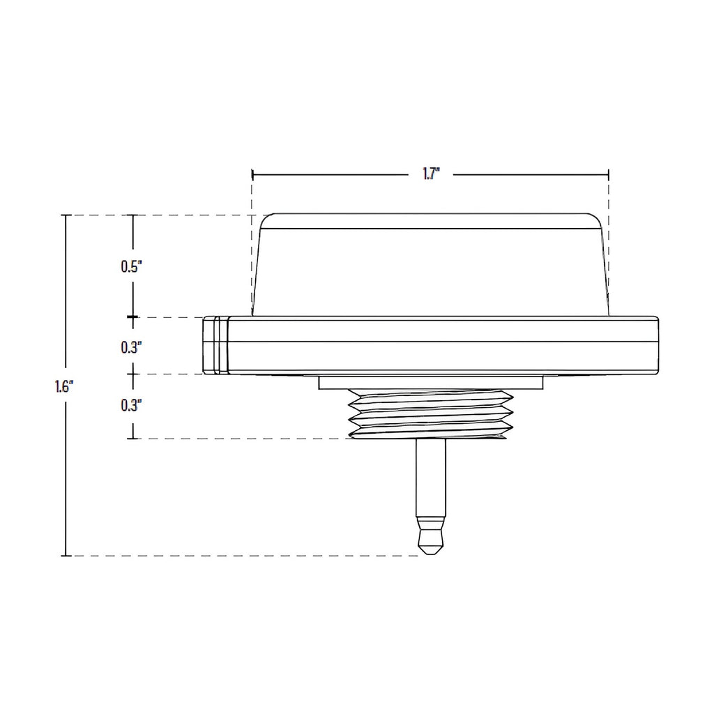 Bi-Level Microwave Motion & Daylight Sensor with Adjustable Swivel Quick Connect Socket