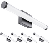 LED Black Vanity Light Bar, 24" Wide, Selectable CCT