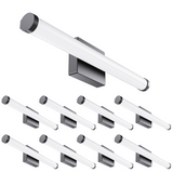 LED Black Vanity Light Bar, 24" Wide, Selectable CCT