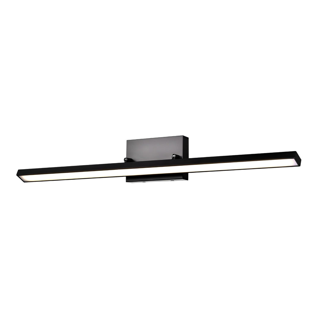 Modern Black Vanity Light Fixture - Adjustable - 17W - 1100 Lumens - 3000K/3500K/4000K Selectable CCT - ETL Listed