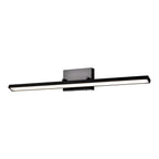 Modern Black Vanity Light Fixture - Adjustable - 17W - 1100 Lumens - 3000K/3500K/4000K Selectable CCT - ETL Listed