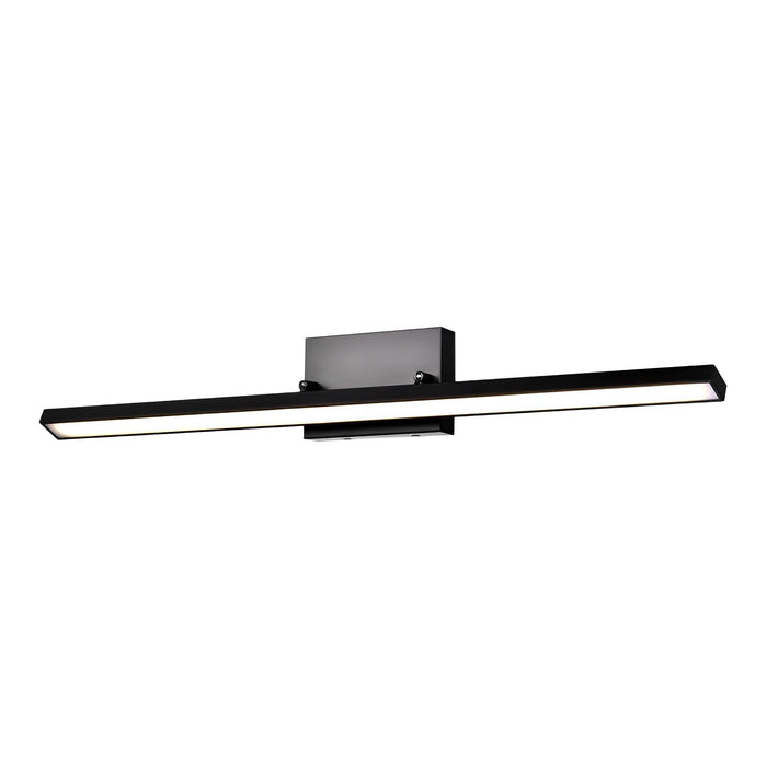 Modern Black Vanity Light Fixture - Adjustable - 17W - 1100 Lumens - 3000K/3500K/4000K Selectable CCT - ETL Listed