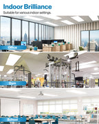 LED Ceiling Panel Light, 60W/50W/40W, 2x4, Selectable Wattage & CCT, 7700 Lumens