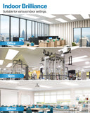 LED Ceiling Panel Light, 60W/50W/40W, 2x4, Selectable Wattage & CCT, 7700 Lumens