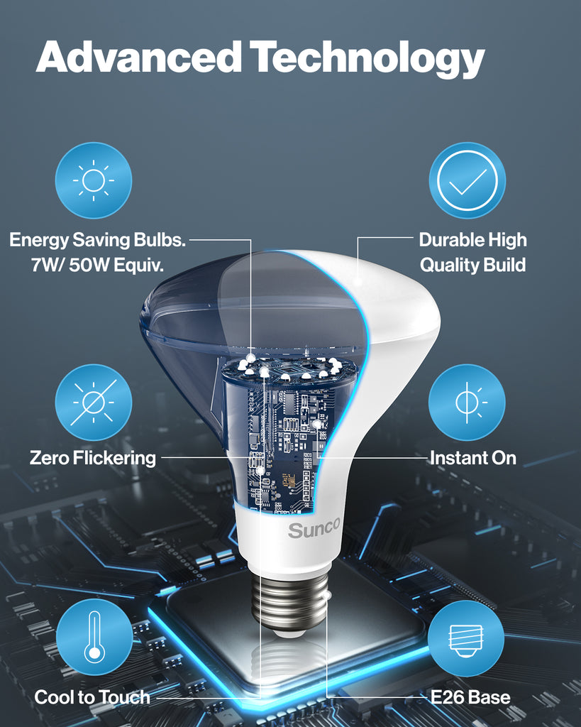 BR20 LED Bulbs | LED LIGHTING | SUNCO – Sunco Lighting
