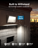 LED Semi Cutoff Wall Pack, Dusk to Dawn Photocell, 120W, 16200 Lumens