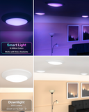 Different lighting features give you the option to create your ideal atmosphere.