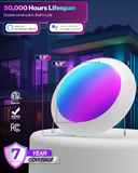 Recessed LED Lighting, 6 Inch, Smart Disk Downlight, 1200 Lumens